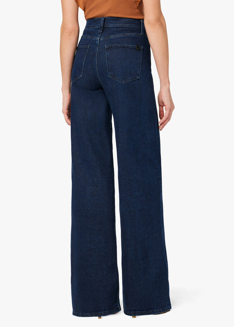JOE'S Women's Navy The Mia High Rise Wide Leg Jeans | JOE'S In Lebanon