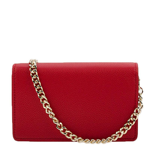 Trussardi Women's Red Leather Pre Poppy Shoulder Bag |Trussardi In Lebanon
