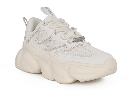 Steve Madden Women's White Spectator Sneakers | Steve Madden In Lebanon