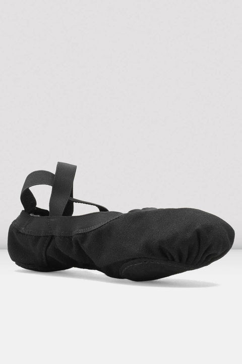 Bloch Women's Black Elastic Canvas Ballet Shoes |Bloch In Lebanon