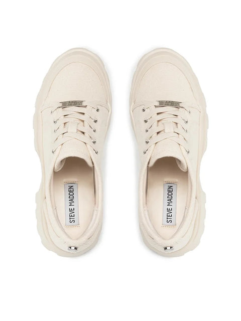 Steve Madden Women's Off White Mt Fuji Sneakers | Steve Madden In Lebanon