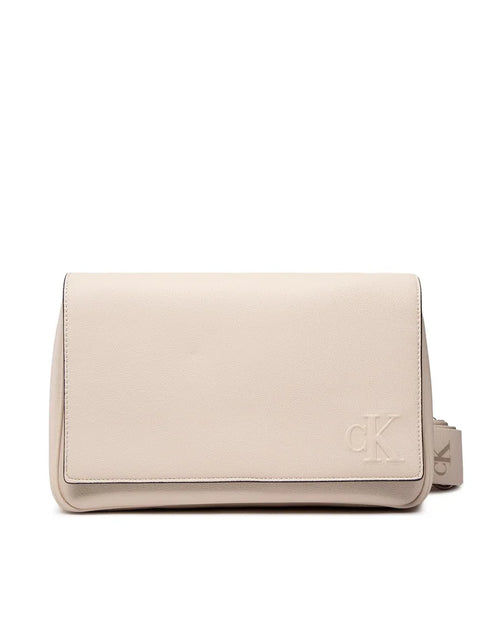Calvin Klein  Women's Light Beige Ultralight Convertible Flap  Crossbody Bag | Calvin Klein  in Lebanon