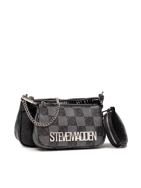 Steve Madden Women's Black Burgent Crossbody Bag | Steve Madden In Lebanon