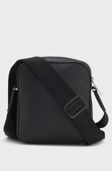 Hugo Boss Men's Black Reporter Leather Bag |Hugo Boss In Lebanon