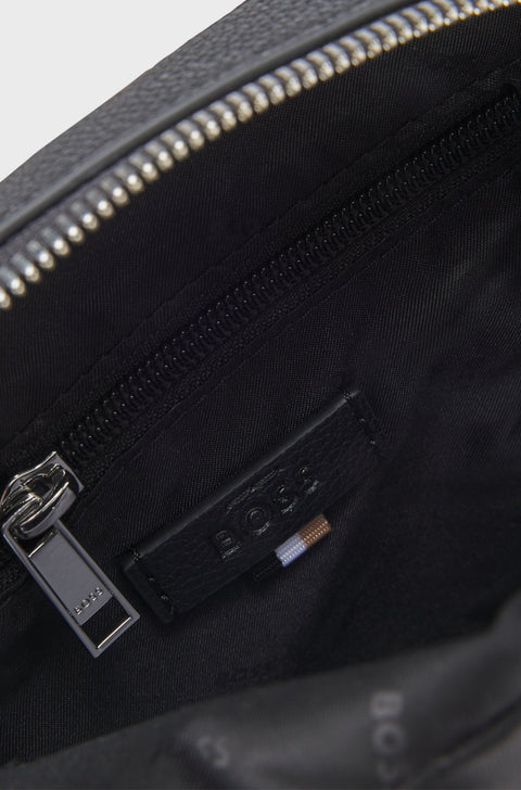 Hugo Boss Men's Black Reporter Leather Bag |Hugo Boss In Lebanon