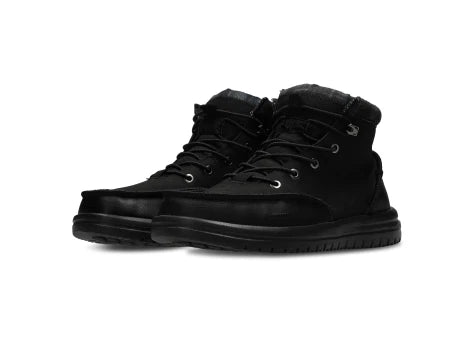 Hey Dude Men's Black Bradley Classic Boots | Hey Dude In Lebanon
