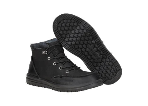 Hey Dude Men's Black Bradley Classic Boots | Hey Dude In Lebanon