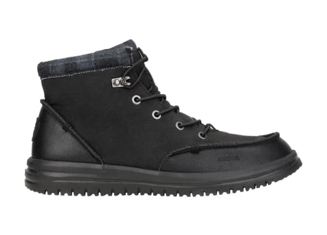 Hey Dude Men's Black Bradley Classic Boots | Hey Dude In Lebanon