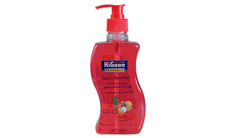 HiGeen Hand & Body Wash Fruity 500ml