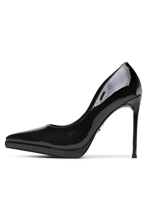 Steve Madden Women's Black Patent Klassy Heels |Steve Madden In Lebanon