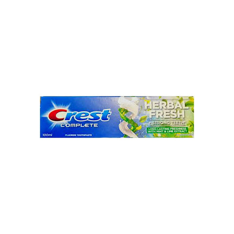Crest Herbal Fresh Long Lasting Freshness With Mint & Lime Extract 100ml