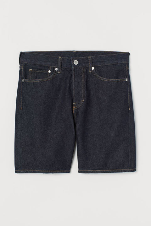 H&M  Boy's Navy Blue Straight Denim  Shorts 0721063006(YZ86)
