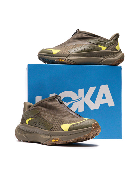 Hoka Men's Olive Green Project Transport Sneakers | Hoka In Lebanon