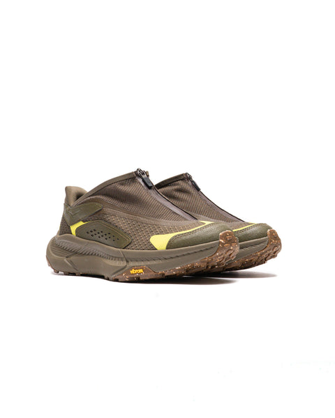 Hoka Men's Olive Green Project Transport Sneakers | Hoka In Lebanon