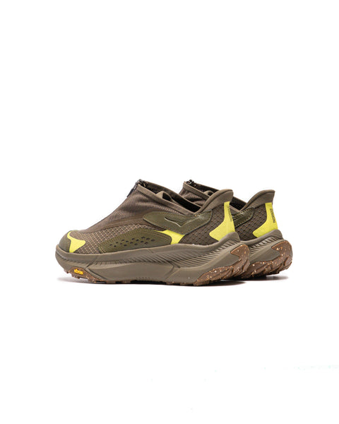 Hoka Men's Olive Green Project Transport Sneakers | Hoka In Lebanon