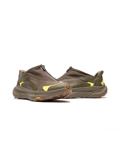 Hoka Men's Olive Green Project Transport Sneakers | Hoka In Lebanon