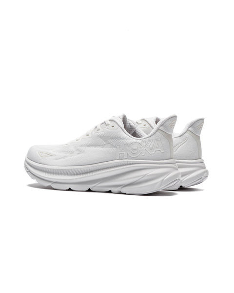 Hoka Men's White Clifton 9 Sneakers | Hoka In Lebanon