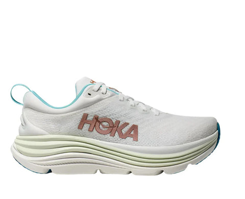 Hoka Women's White Gaviota 5 Sneaker | Hoka In Lebanon