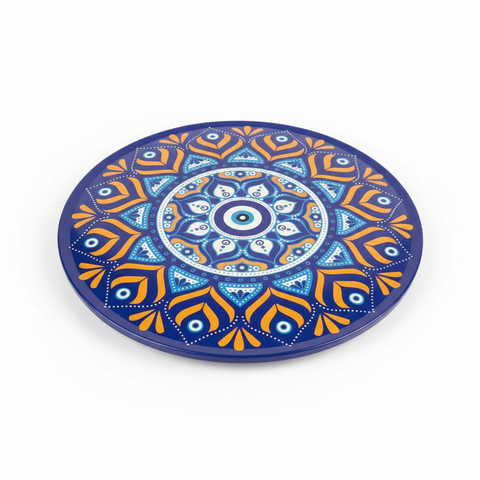 Crete Metal Round Hot Pot Stand 17.5cm ( 53-154)