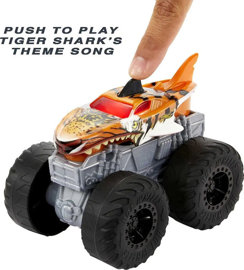 Mattel Hot Wheels Monster Trucks Tiger Shark Cars | Mattel In Lebanon