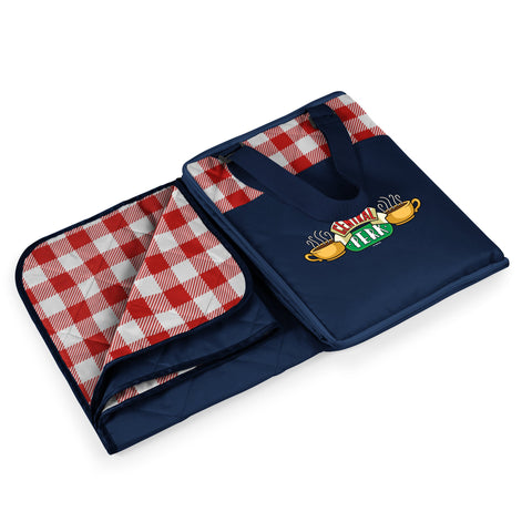Oniva Friends Navy  Central Perk - 59" x 51" Vista Outdoor Picnic Blanket | Oniva Friends  in Lebanon