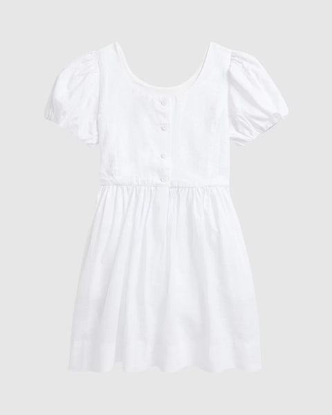 Polo Ralph Lauren Girl's White Cotton Seersucker Dress | Polo Ralph Lauren In Lebanon