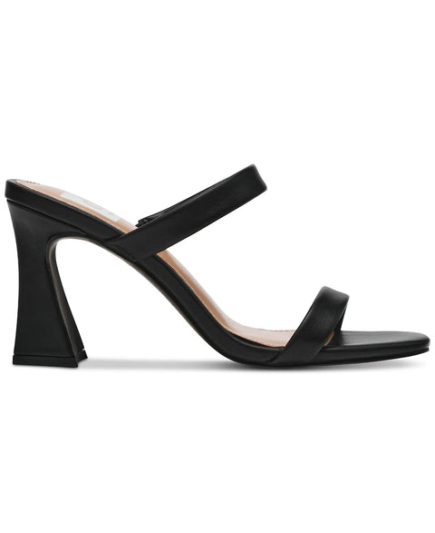 Dolce Vita Women's Black Yorke Two-Band Square-Toe High-Heel Dress Sandals| Dolce Vita In Lebanon