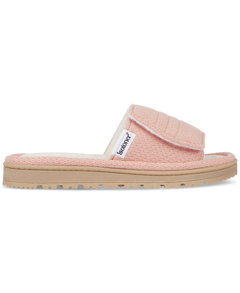 Isotoner Signature Women's Pink Clay Active Adjustable Slide Slippers | Isotoner In Lebanon