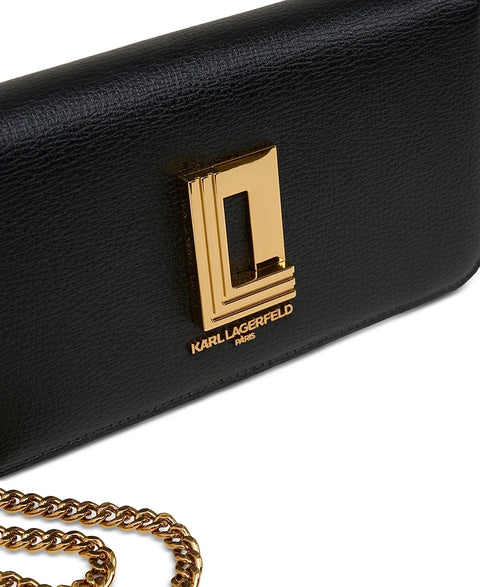 Karl Lagerfeld Paris  Women's Black Mini Shoulder Bag |Karl Lagerfeld Paris in Lebanon