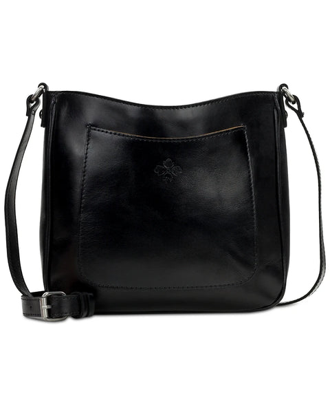 Patricia Nash Women's Black Emeline Small Leather Crossbody|Patricia Nash In Lebanon