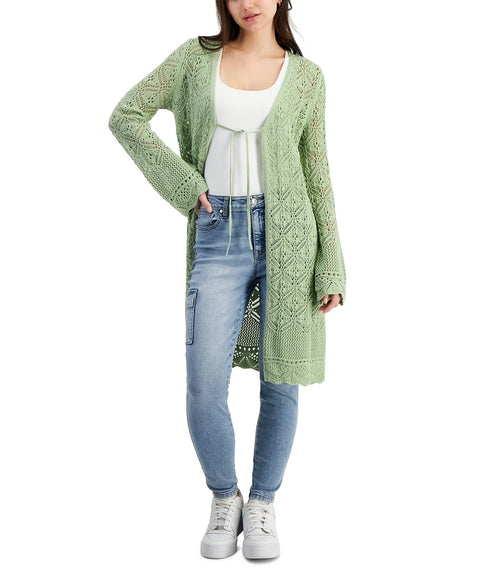 Hooked Up Women's Mint Green Knitted Cardigan | Hooked Up in Lebanon