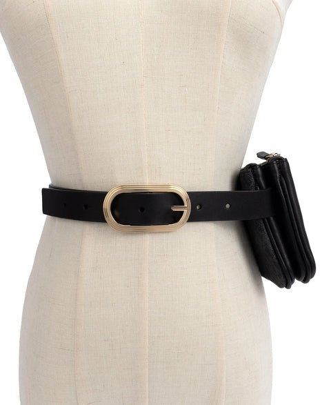 Michael Kors Women's Black Reversible Leather Belt Bag | Michael Kors In Lebanon