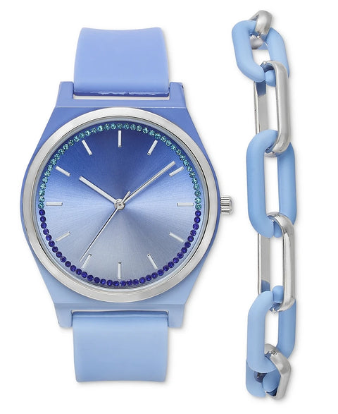 I.N.C Women's Blue Silicone Watch Set of 2 | I.N.C in Lebanon