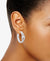 And Now This Women's Crystal Knot Hoop Earrings |And Now This in Lebanon