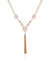 T Tahari Women's Crystal Stone Tassel Necklace | Tahari In Lebanon