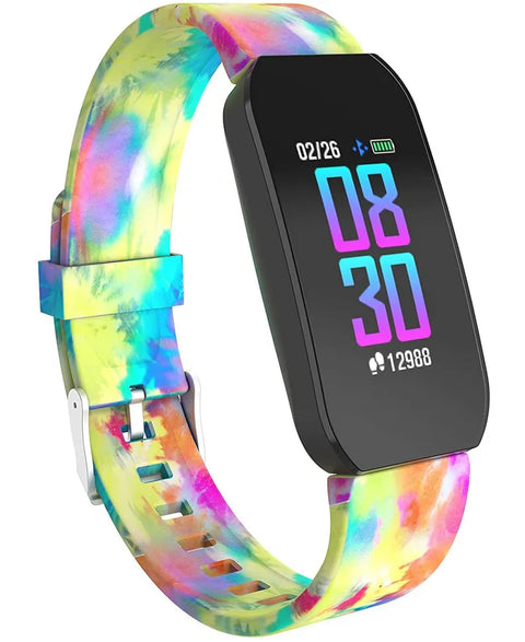 iTouch Unisex Multicolor Tiedye Silicone Strap Active Smartwatch | iTouch in Lebanon