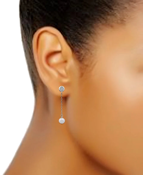 Giani Bernini Women's Silver Peral  Earring |Giani Bernini in Lebanon