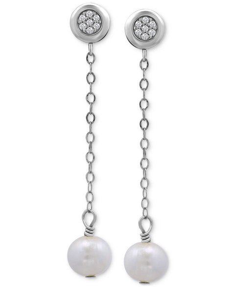 Giani Bernini Women's Silver Peral  Earring |Giani Bernini in Lebanon