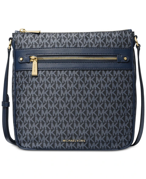 Michael Kors Women's Navy Charm Large Crossbody | Michael Kors In Lebanon