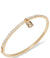 Coach Women's conic Crystal Padlock Tennis Bangle Bracelet | Coach in Lebanon