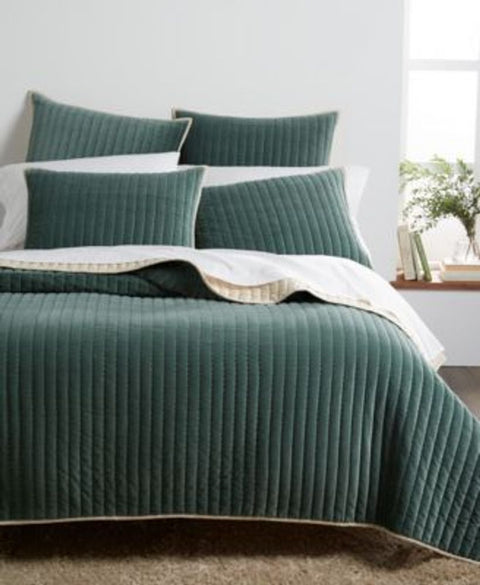 Oake King Coverlet Green Mattress ABT49 shr (BT2)