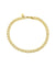 Modasport Women's Gold-Tone Stainless Steel Flat Curb Bracelet | Modasport in Lebanon