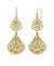 1928 Women's Gold-Tone Filigree Drop Earring | 1928 in Lebanon