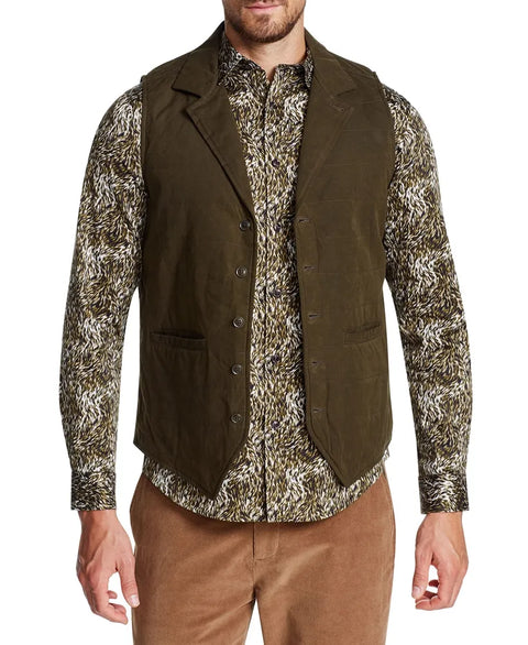 Brooklyn Brigade Men's Khaki Vest ABF4953
