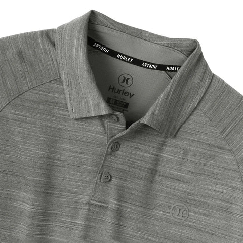 Hurley Men's Gray Performance Polo T-Shirt | Hurley  in Lebanon