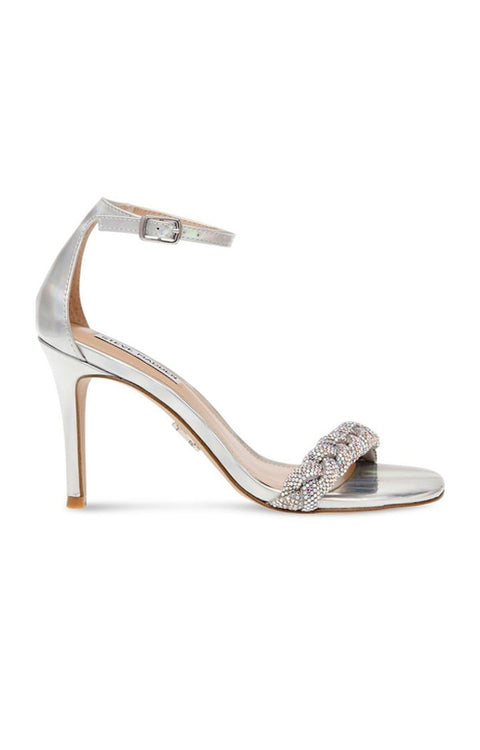 Steve Madden Women's Indira Silver Heels | Steve Madden In Lebanon