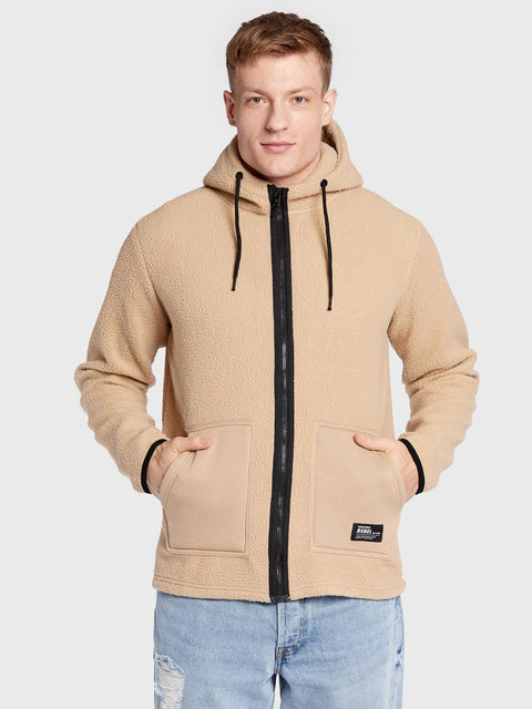 Rebel Refined Men's Beige Regular Fit Jacket  | Rebel In Lebanon