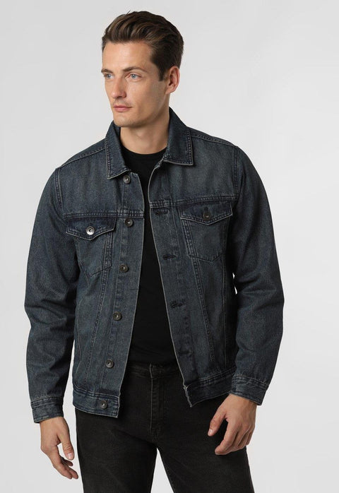 Redefined Rebel Men's Navy Denim Jacket | Redefined Rebel In Lebanon
