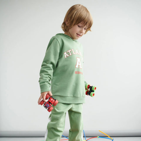 Sinsay Boy's Mint Green Long Sleeve Printed Sweatshirt | Sinsay In Lebanon