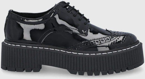 Steve Madden Women's Black Pambo Patent Casual Shoes | Steve Madden In Lebanon